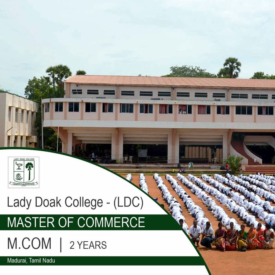 MASTER OF COMMERCE [M.COM] at Lady Doak College , Madurai